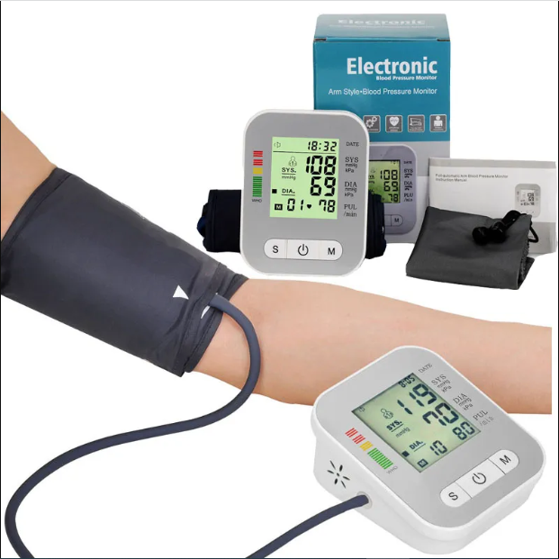 Picture of Electronic digital blood pressure monitor sphygmomanometer - NF Surgical