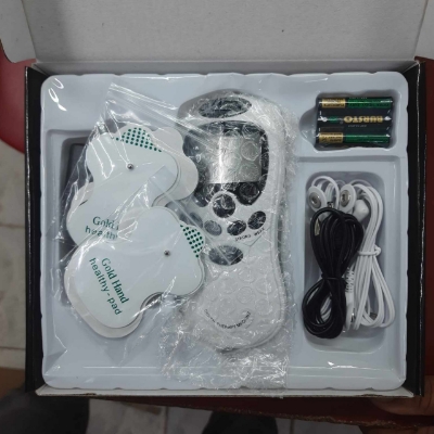 Picture of Digital Therapy Machine 4 Pad Lightin 2 Port 2Port 4 Pad Cable Health Herald Body Massager & Slimming Machine - NF Surgical