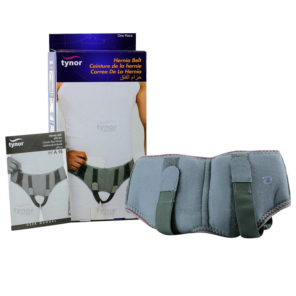 Picture of TYNOR HERNIA BELT, GREY, 1 UNIT