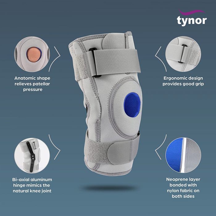 Picture of Tynor Knee Support Hinged (Neo) J-01