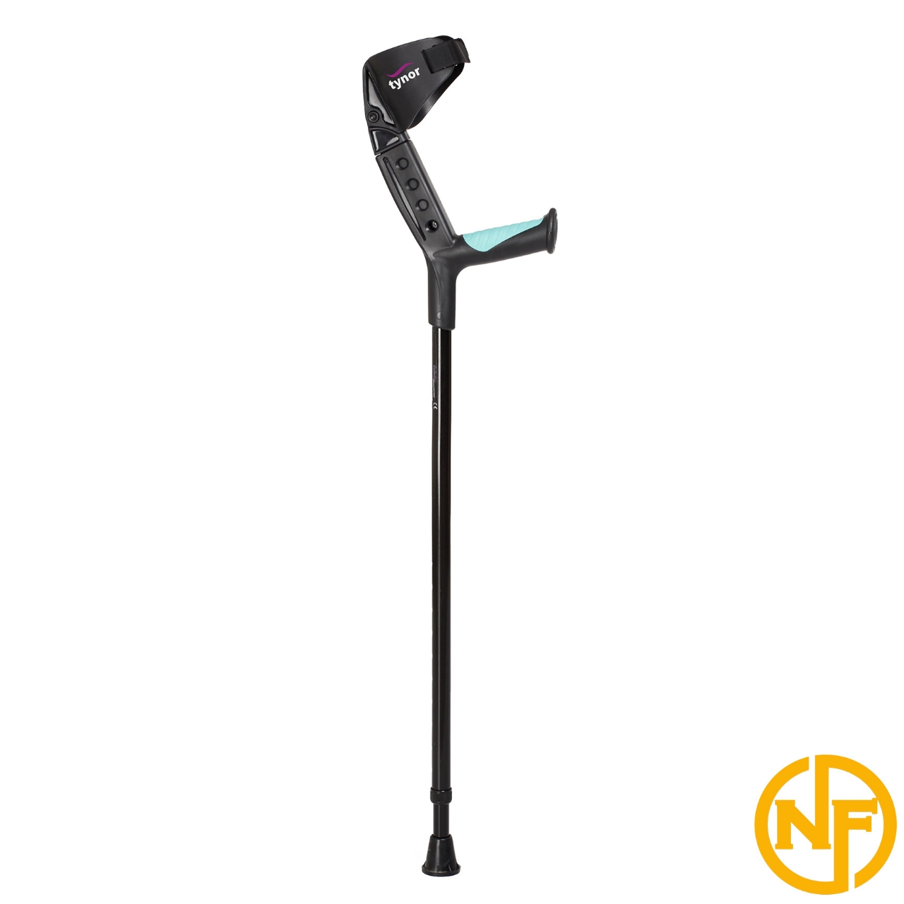 Picture of Elbow Crutch Adjustable - Black and Blue