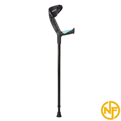 Picture of Elbow Crutch Adjustable - Black and Blue