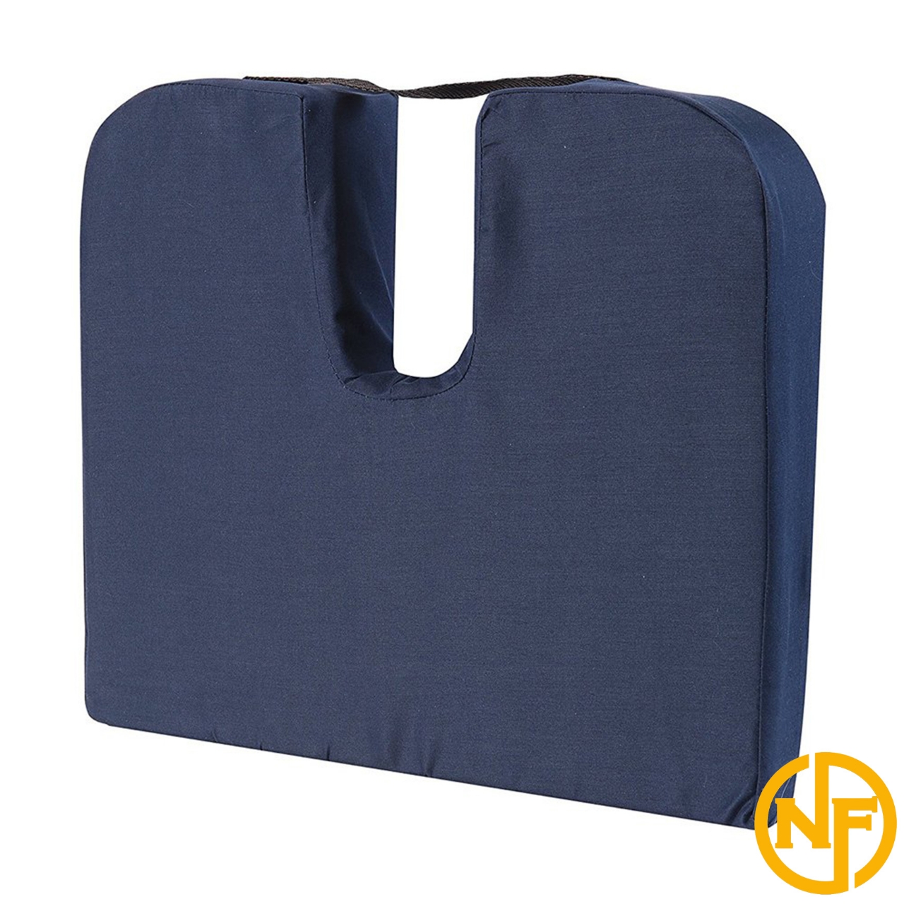 Picture of Coccyx Seat Cushion to Relieve Back, Sciatica and Tailbone Pain Ideal for Car, Office Chair