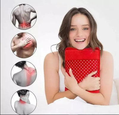 Picture of heating bag, hot water bags for pain relief, heating bag electric, Heating Pad-Heat Pouch Hot Water Bottle Bag, Electric Hot Water Bag,Heating Pad For Pain Relief (Multicolor))