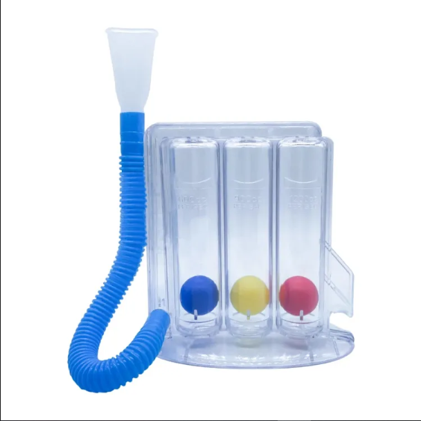 Picture of Three-ball Apparatus Vital Capacity Breathing Trainer Incentive Spirometer Lung Breathing Exerciser Rehabilitation Training