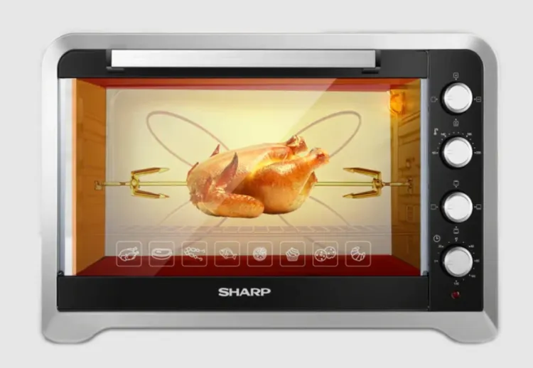Buy Sharp 100 Liter EO-G120-K3 Durable Galvanized Electric Oven Online at Best Price