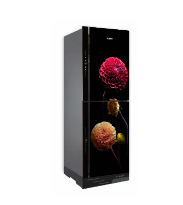 Buy VISION Glass Door Refrigerator RE-305 Liter Dahlia Flower Top Mount at Best Price in Bangladesh