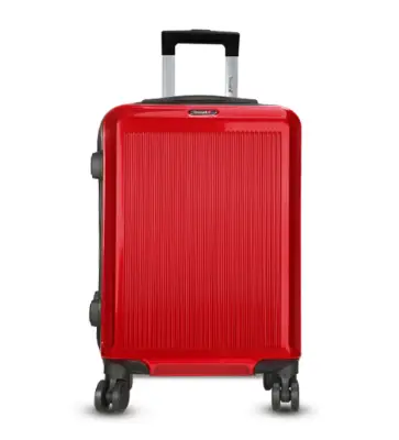 Picture of Travello 28 Inch Royal Zipper Unbreakable Body More Capacity Water Resistant Aluminum Luggage- Trolley Dark Red