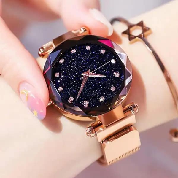 Picture of Exclusive Stainless steel Magnetic Watch For Ladies & College Girls - Watch