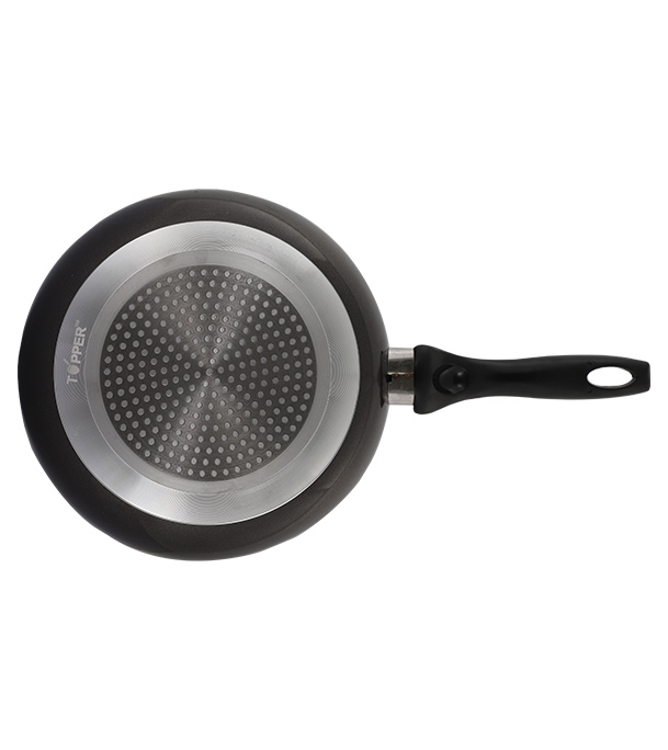 Picture of Topper Nonstick Glamour Fry Pan With Lid Ash 22 Cm