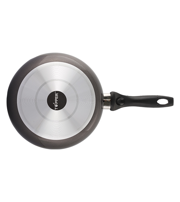 Picture of Topper Nonstick Glamour Fry Pan With Lid Ash 22 Cm