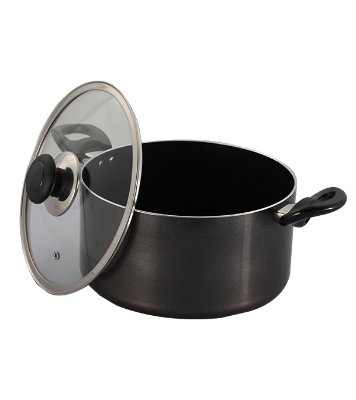 Picture of Topper Nonstick Glamour Casserole with Lid Ash 24cm 
