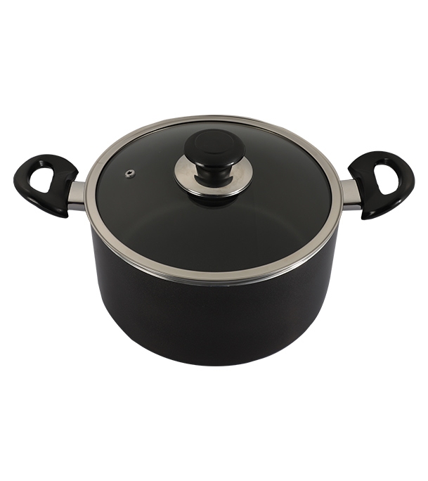 Picture of Topper Nonstick Glamour Casserole with Lid Ash 24cm 