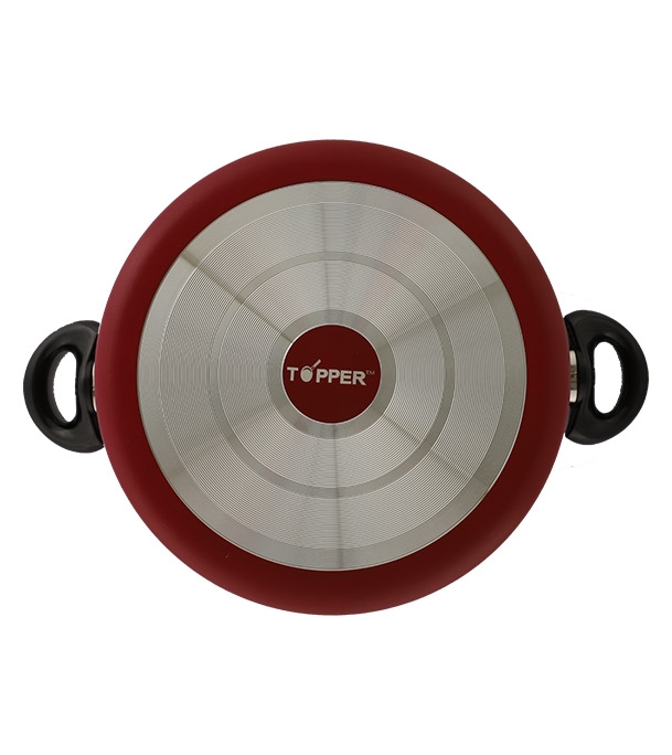 Picture of Topper Nonstick Glamour Casserole with Lid Red 22 cm 