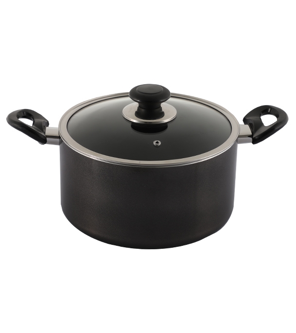 Picture of Topper Nonstick Glamour Casserole with Lid Ash 26cm 