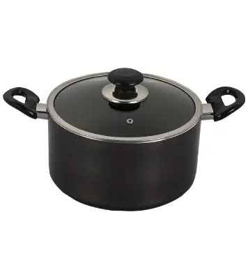 Picture of Topper Nonstick Glamour Casserole with Lid Ash 26cm 