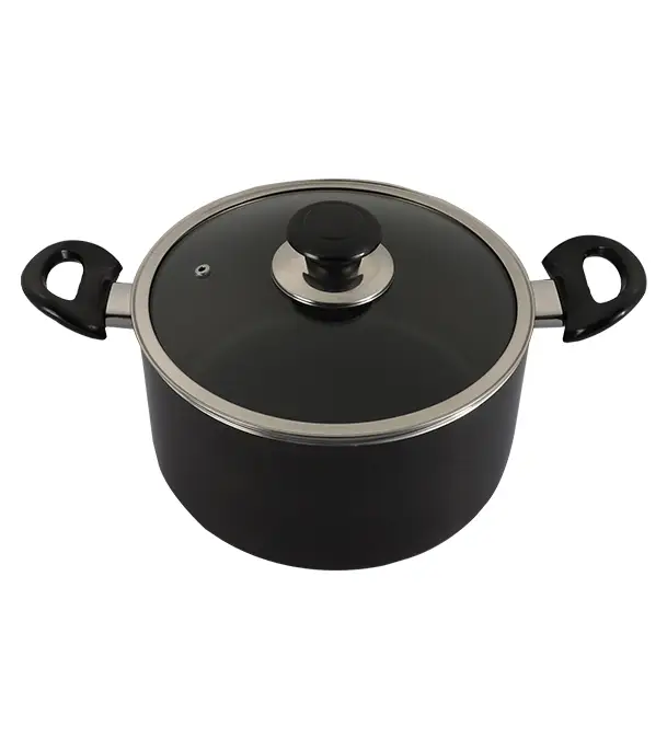 Picture of Topper Nonstick Glamour Casserole with Lid Ash 26cm 