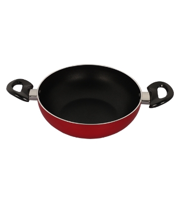 Picture of Topper Nonstick Glamour Karai With Lid Red 26 Cm