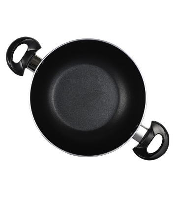 Picture of Topper Nonstick Glamour Karai With Lid Red 26 Cm