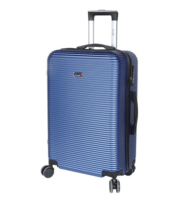Picture of Travello  20 Inch City Dark Ultra Light Weight Luggage-Trolley Blue