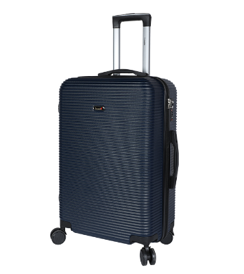 Picture of Travello  24 Inch City Ultra Light Weight Luggage-Trolley Black