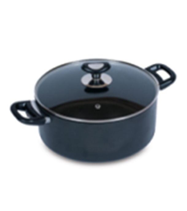 Buy TPR NS Glamour Casserole With Lid IB (Ash)-28cm Online