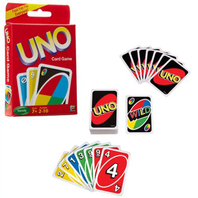 Picture of UNO Card Game Play - Multicolo
