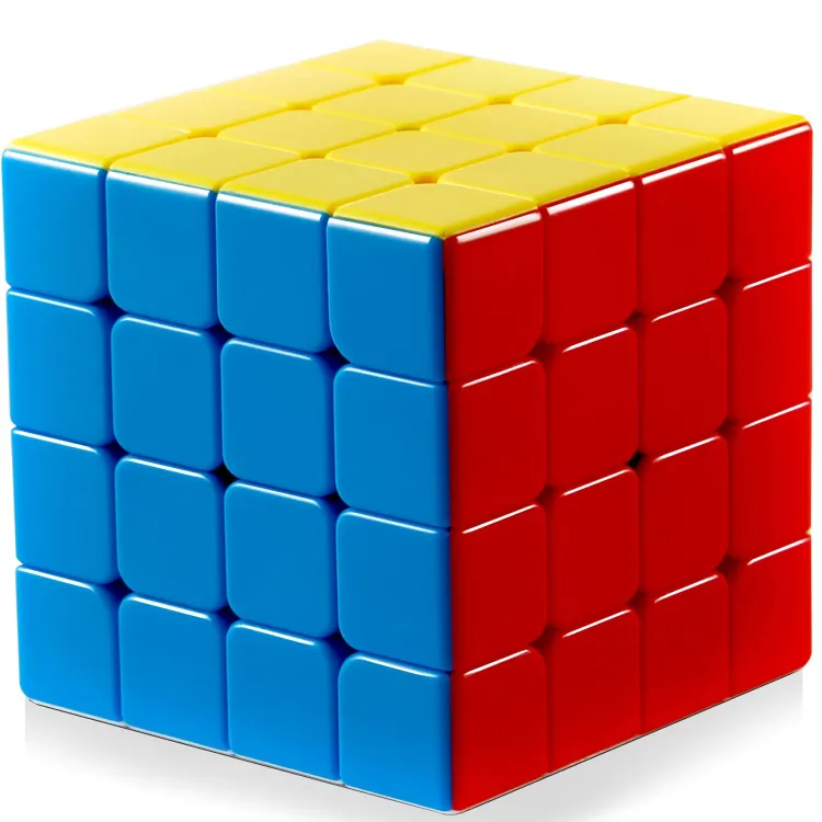 Picture of Rubik cube 4x4x4 - Stickerless cube - Cube Puzzle Game - 4x4 Cube Box