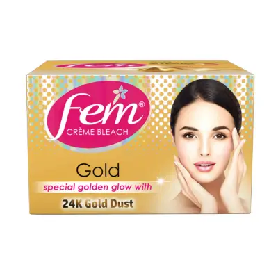 Buy Fem Fairness (Gold) Crème Bleach India 24g at Best Price In Bangladesh
