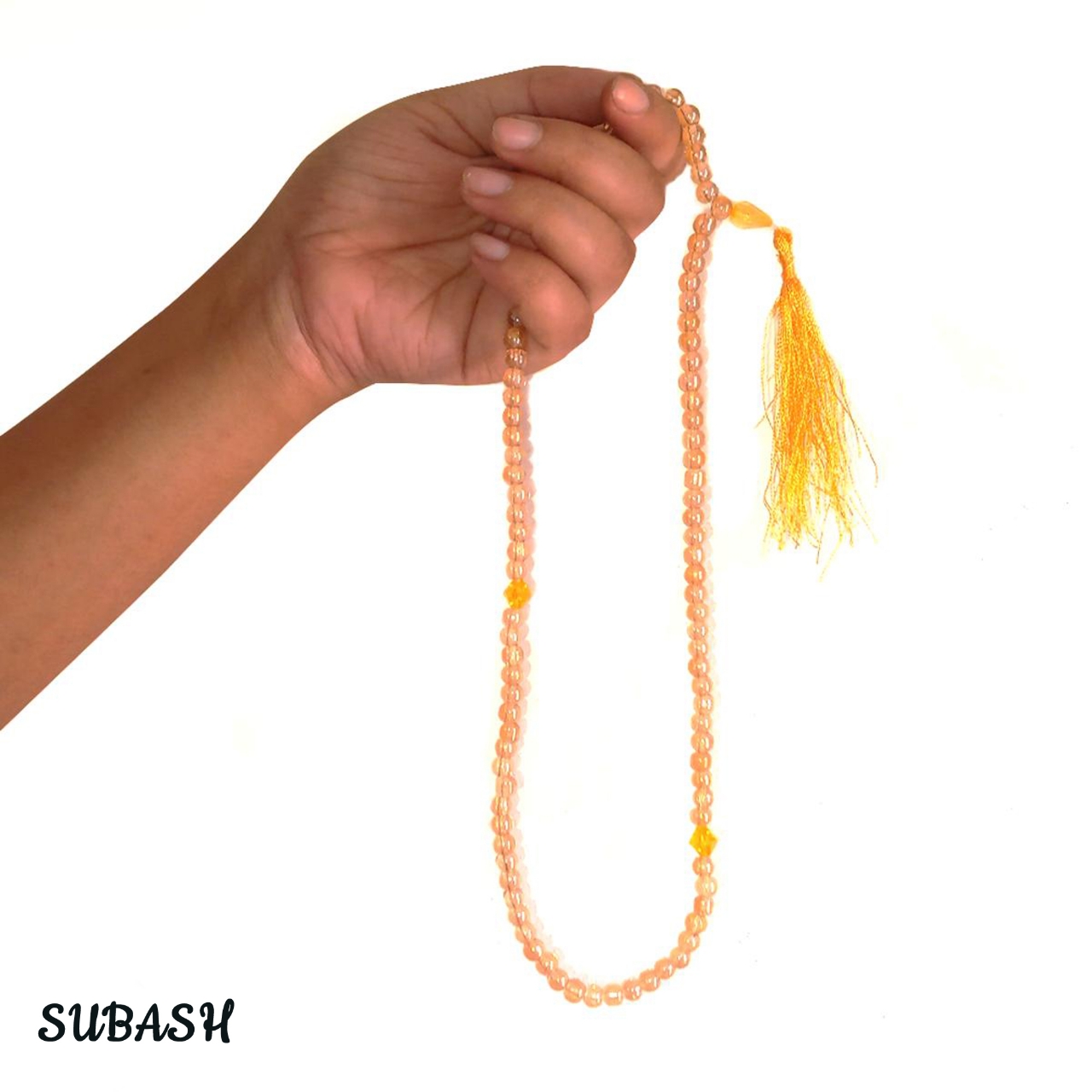 Picture of Golden Shining Tasbeeh For Muslim(100 Beads)