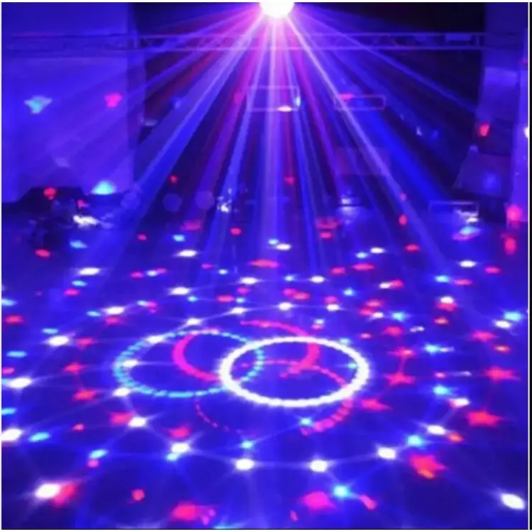 Picture of 360 degree led rotating bulb magic disco light for party/home/diwali decoration