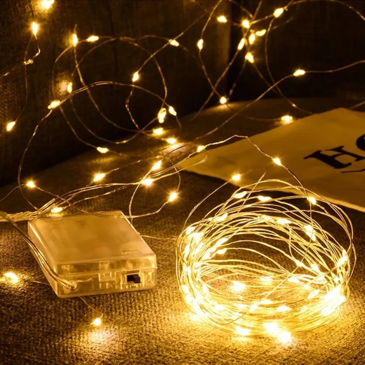 Picture of Decorative party string fairy lights 50 pcs bulbs for decoration