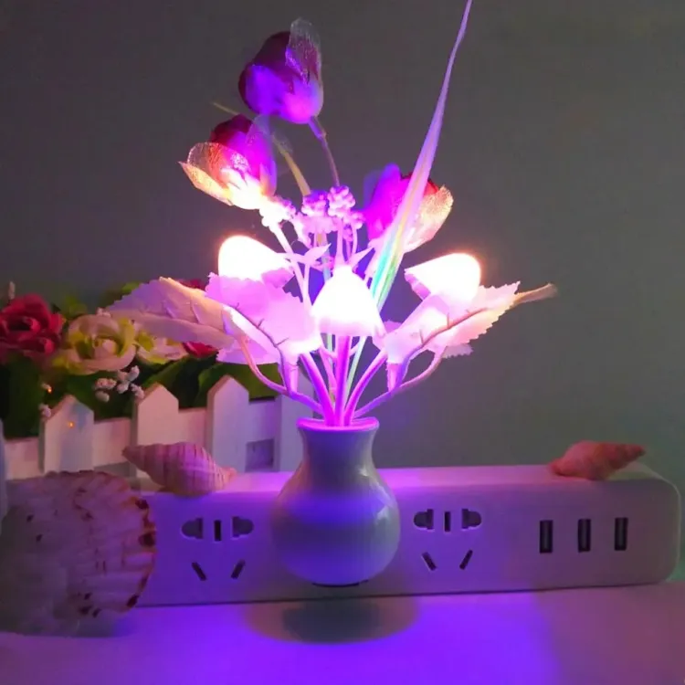 Picture of Romantic mushroom or mushroom light as dream light-light