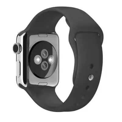 Picture of Lereach For 42 44 45 49mm Apple Watch Strap Solid Monochrome Annular Sports Silicone Strap