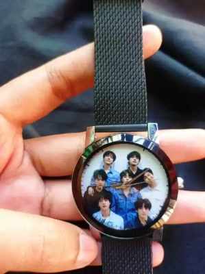 Picture of KPOP BTS Watch Women's Quartz Roll Quartz Hands watch Bts Watch For Bts Lover btsarmy By Chocotree