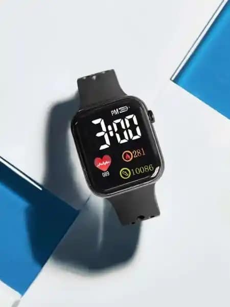 Buy  Digital Fashionable Luxury Silicon Belt Watch  for Women at Best Price In Bangladesh