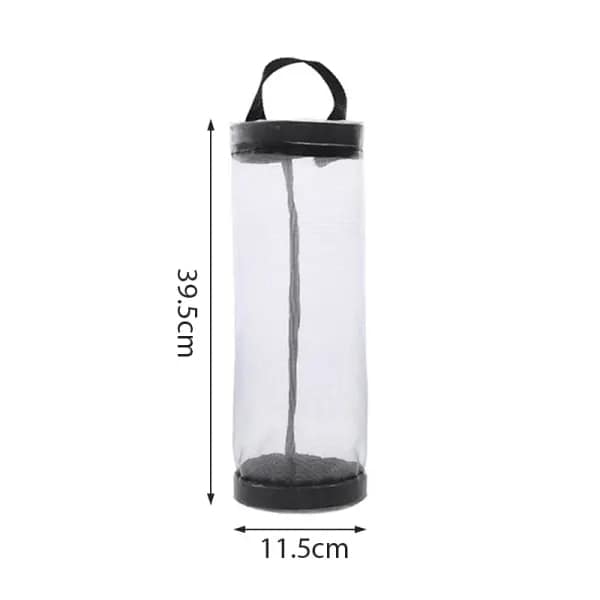 Picture of Trash Hanging Storage Plastic Bags Dispenser Garbage Wall Mounred Grocery Holder ANLAN
