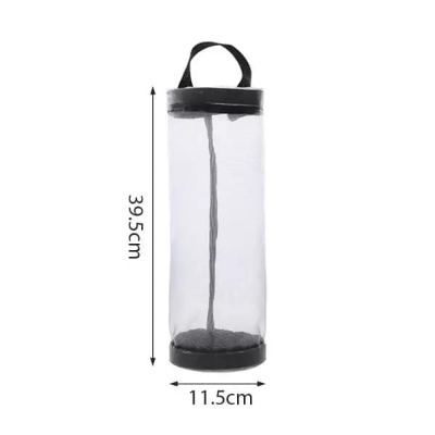 Picture of Trash Hanging Storage Plastic Bags Dispenser Garbage Wall Mounred Grocery Holder ANLAN