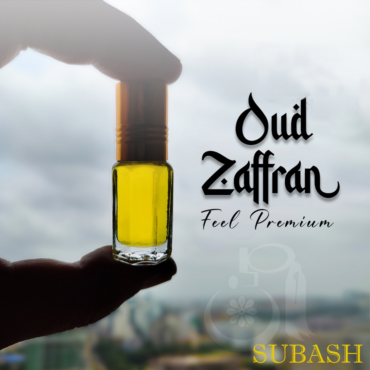 Picture of Oud Zaffran Made In Saudi Arbaia Exclusive Premium Arabian Oudh Attar For MenAtor 3ml