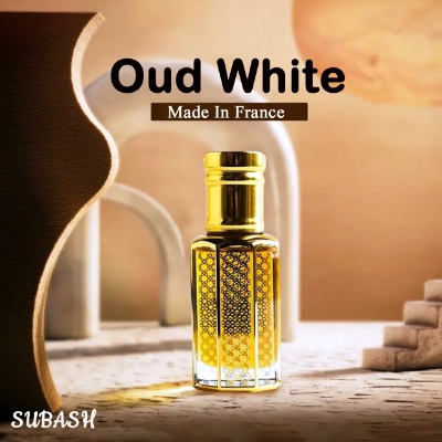 Picture of Oud WhiteMade in FranceExclusive Premium Oud Attar For Men 3ml