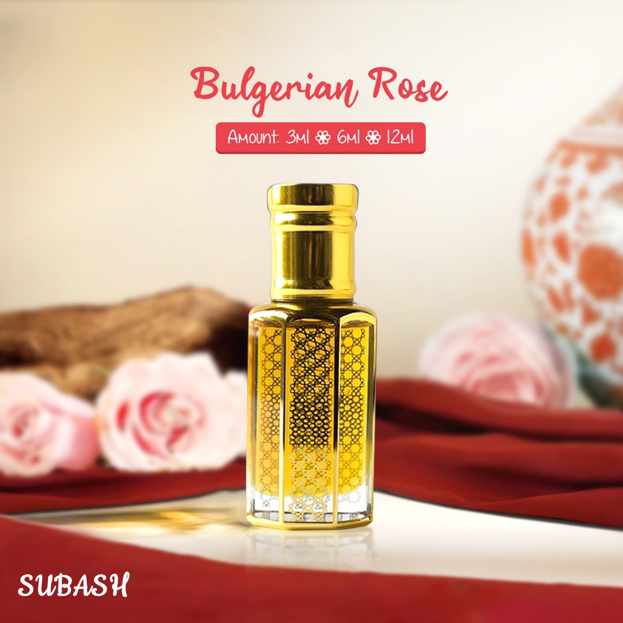 Picture of Bulgerian RoseMade In U.A.EPremium Attar For Men & Women 3ml