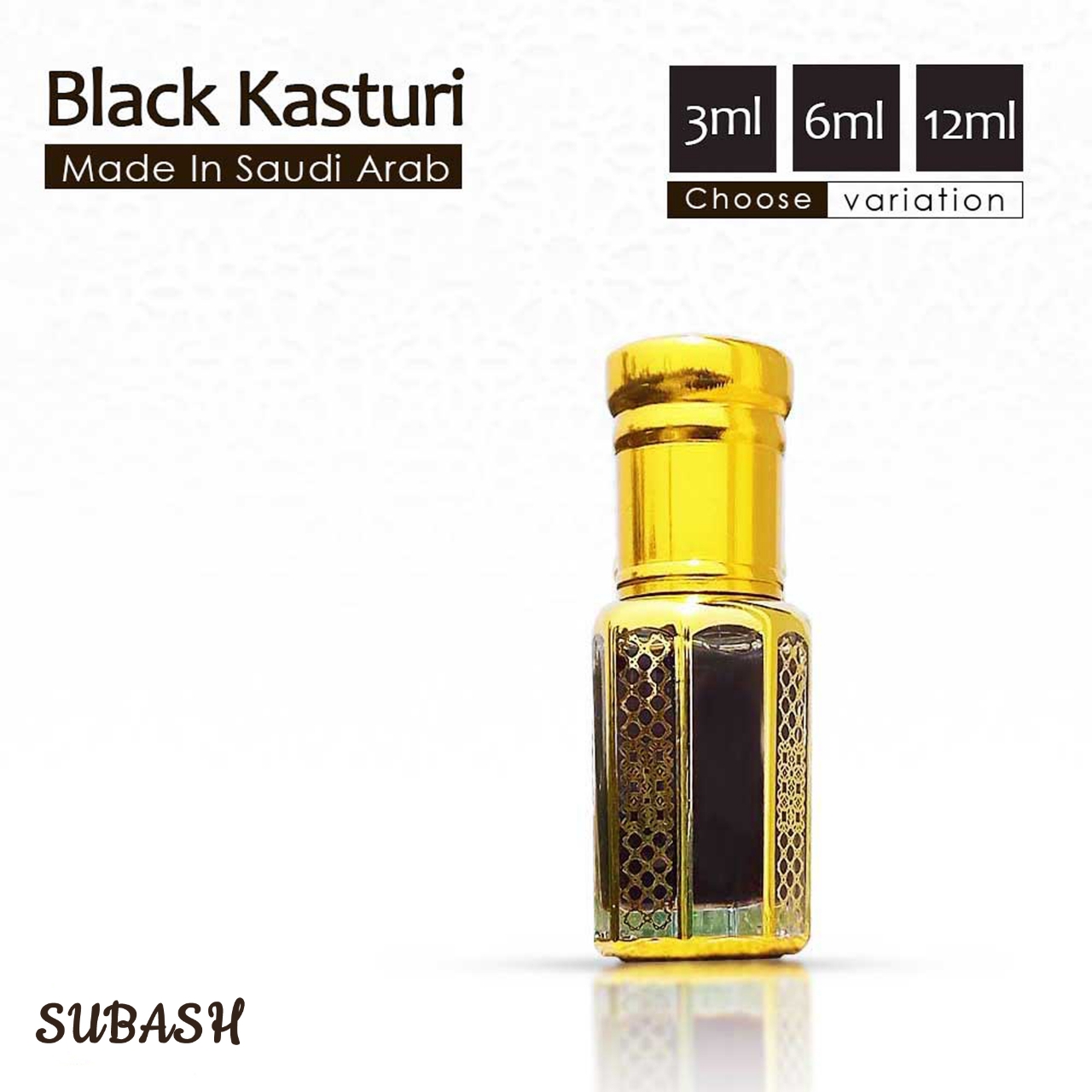 Picture of Black KasturiMade In Saudi ArabExclusive Premium Attar 3ml