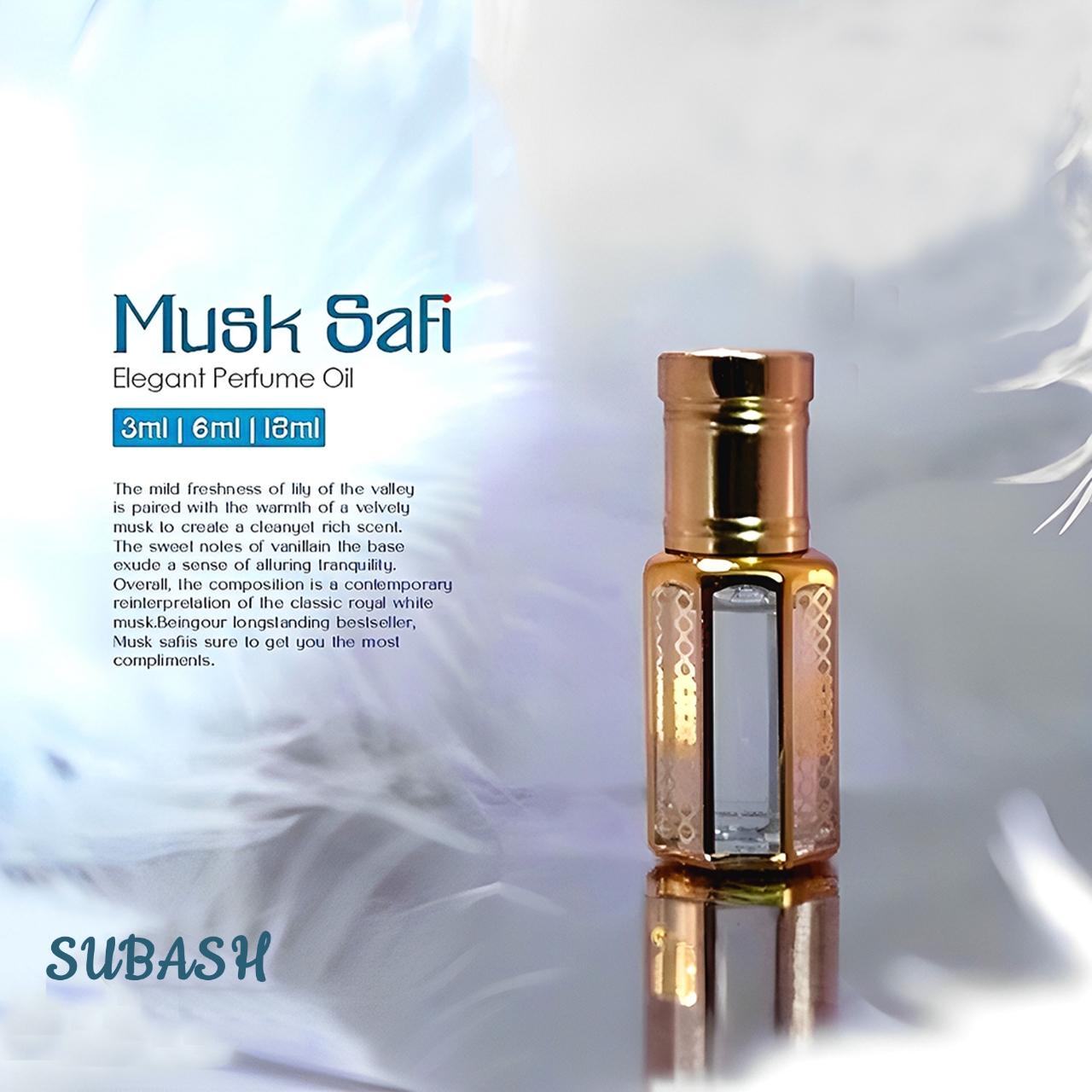 Picture of Musk Safi Made In DubaiAn Exclusive Premium Attar For Men & Women  3ml