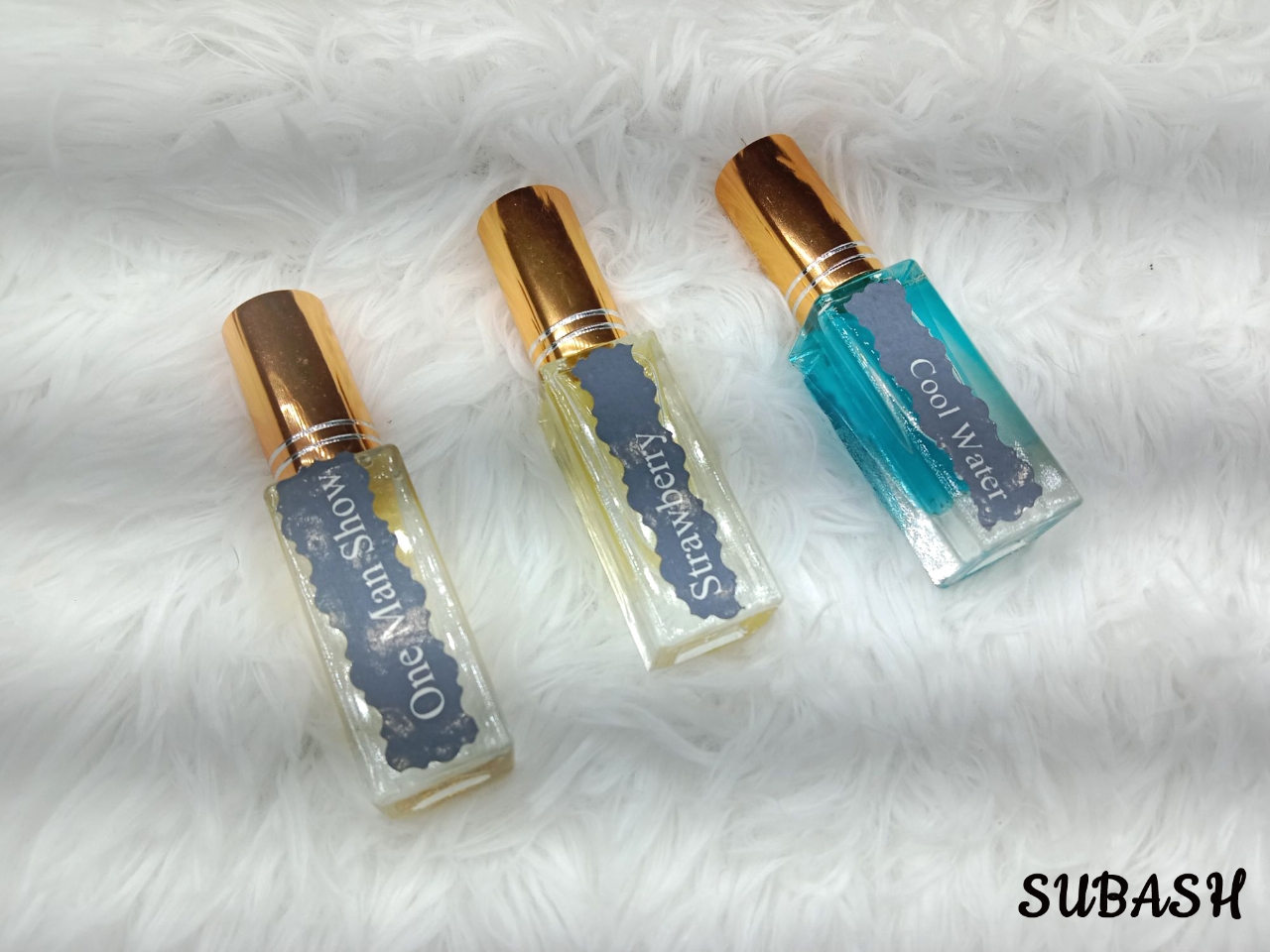 Picture of One Man ShowCool Water & Straberry Sprey Attar 3pcs 3ml