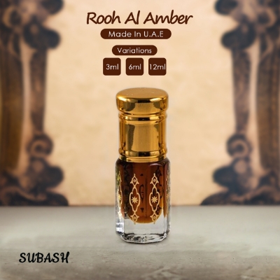 Picture of Rooh Al AmberMade in U.A.E Exclusive Premium Traditional Attar 3ml