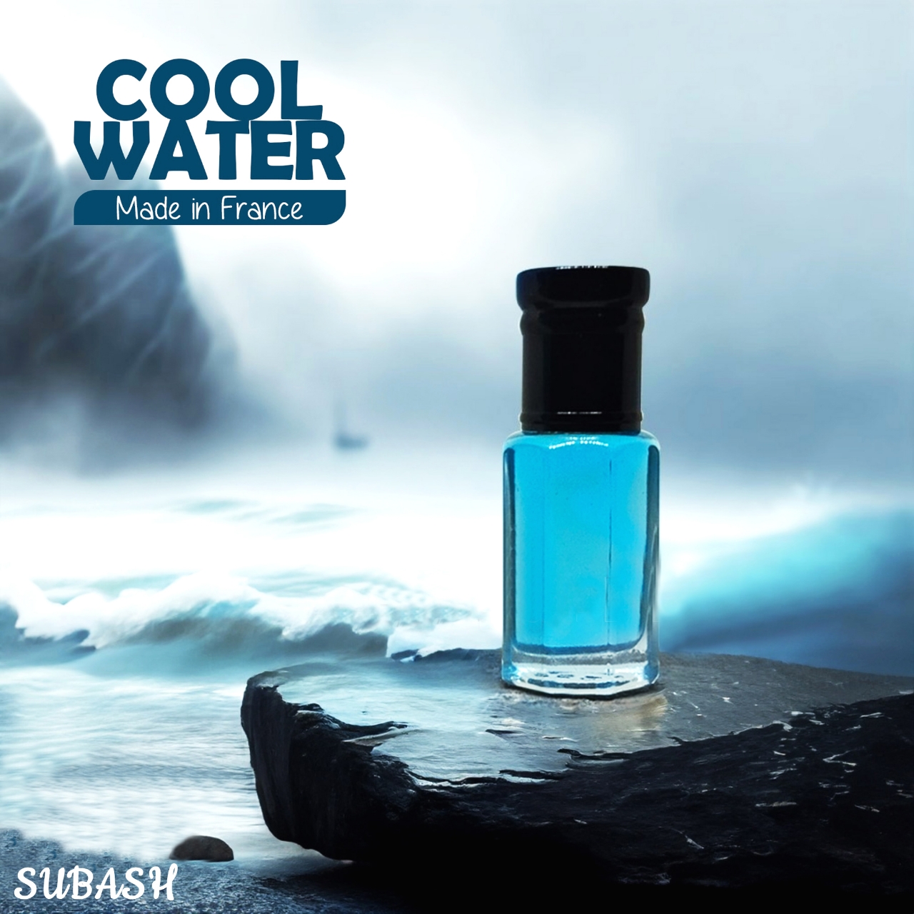 Picture of Refreshing Cool WaterMade in Paris~FranceExclusive Premium LongLasting Attar For Men 3ml