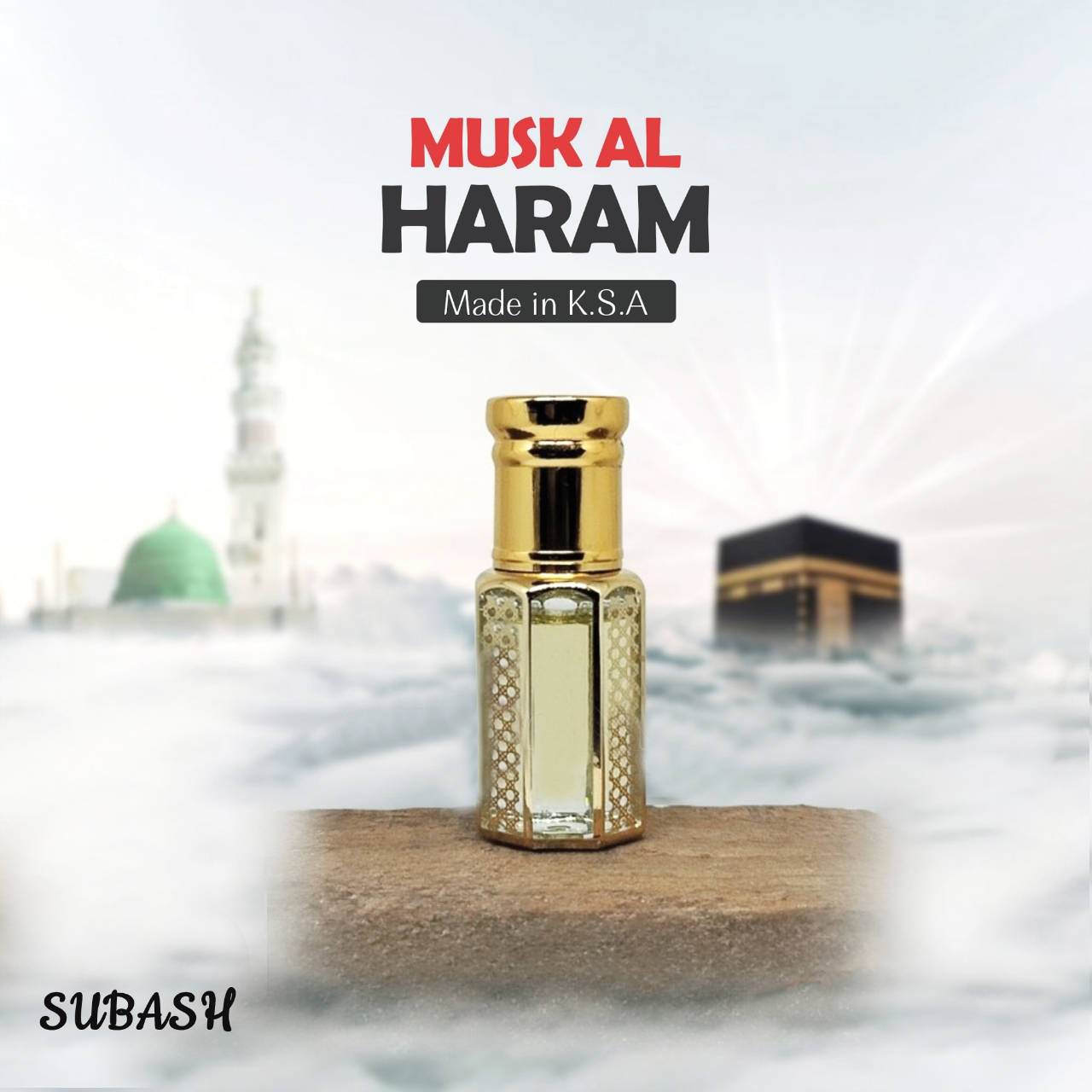 Picture of Musk Al HaraamMade In K.S.A Premium Arabian Light & Fresh Attar For Men and Women  3ml
