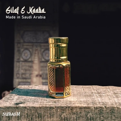 Picture of Gilaf e Kaaba Made in Saudi Arabia A Premium Holy Attar For Muslim Ator 6ml