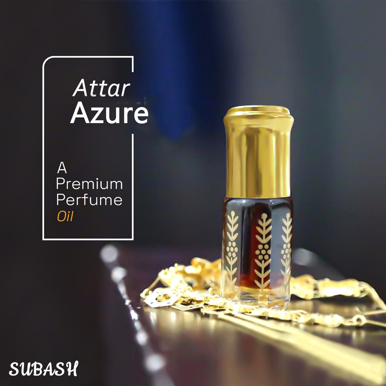 Picture of HAARAMAIN AZUREMADE IN HOLY MAKKAHK.S.APremium LongLasting Attar 6ml