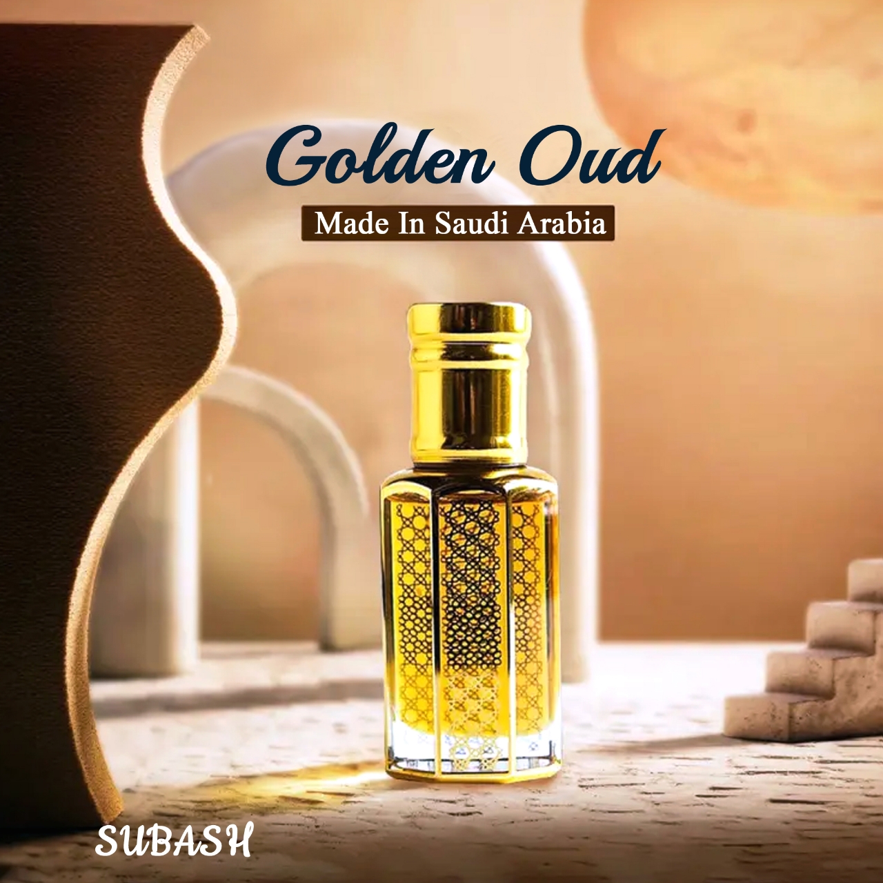 Picture of Haaramain Golden OudMADE IN KINGDOM SAUDI ARABIAExclusive Premium Oud Attar 6ml